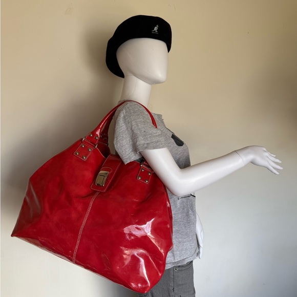 Guida’s Handbags - Patent Leather in Red. Made in Italy. 🇮🇹